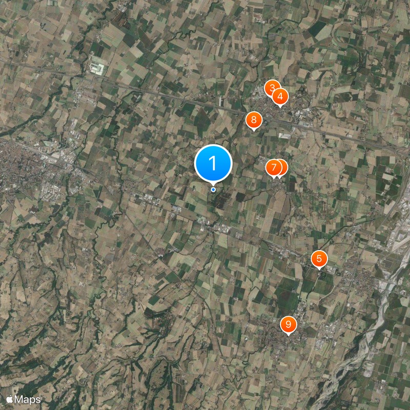 Labirinto della Masone Map