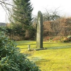 Pomník Jana Husa v parku v Lobendavské ulici v Dolní Poustevně