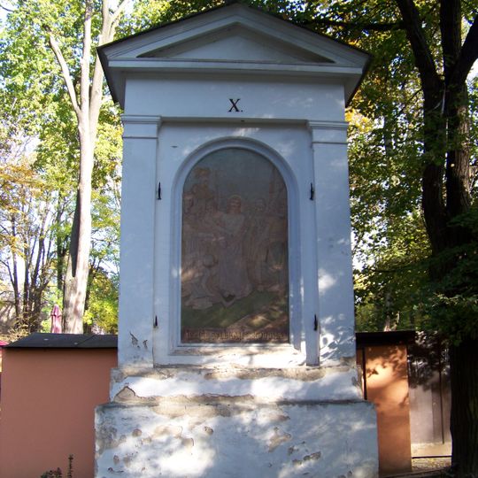 10. zastavení křížové cesty na Petříně