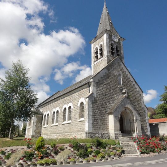Église Saint-Hubert d'Évergnicourt