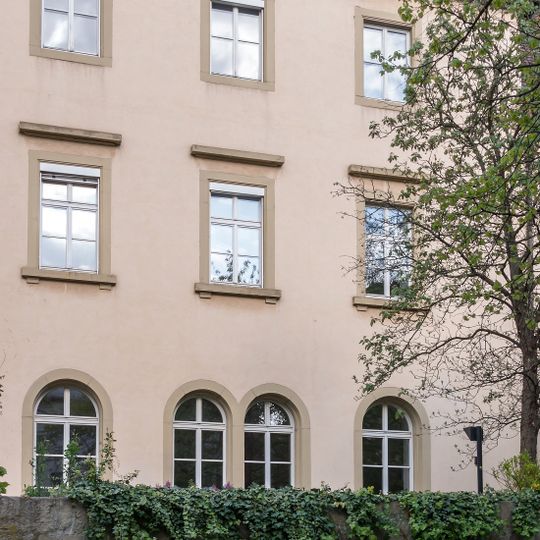 Kilianeum, Internat, ehemaliges Benediktinerinnenkloster St. Afra, gegründet 1670, Umbau zum Internat im 19. Jahrhundert