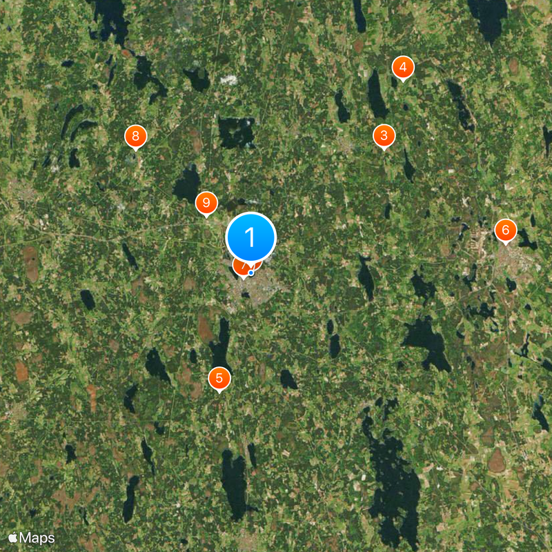 Nässjö Map