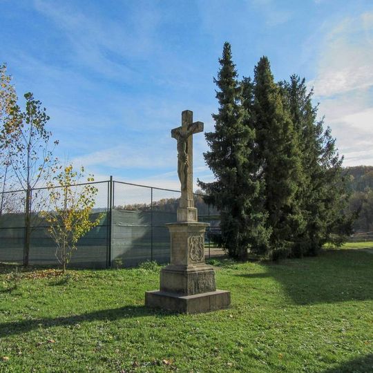 Kříž v Mladči u lomu Skalka