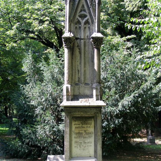 Ondrejský cintorín, náhrobok