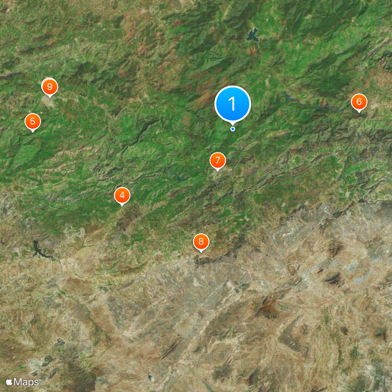 Souk Ahras Province Map