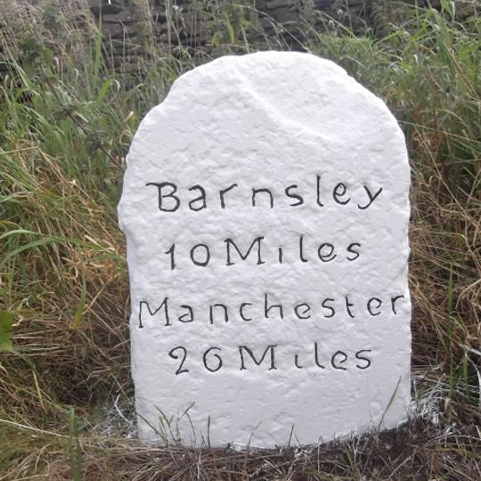 Milestone Approximately 150 Metres North Of Junction With Hartcliff Road