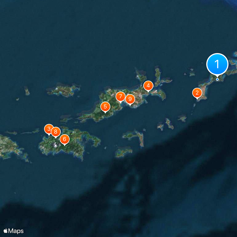 Virgin Gorda Carte