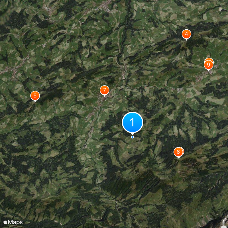 Eastern Switzerland Map