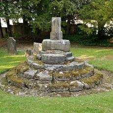 Remains Of Cross In Churchyard Of Church Of St Mary And All Saints