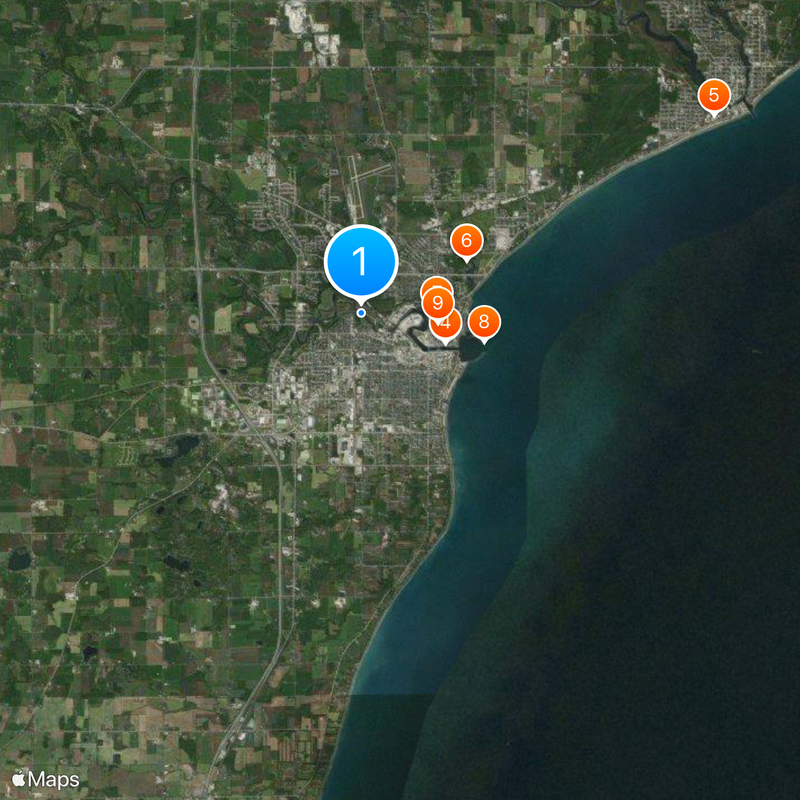 Manitowoc Map