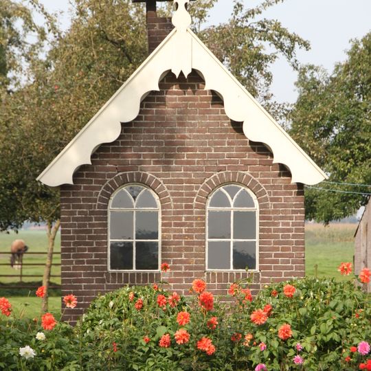 Hallenhuisboerderij, stookhok