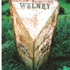 Milepost, Wisbech Road, by "Bianci",