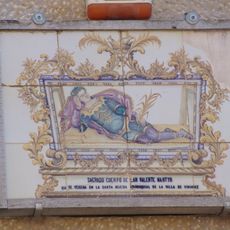 Ceramic panel of Saint Valens