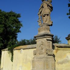 Statue of Saint Florian from Kopisty in Vtelno