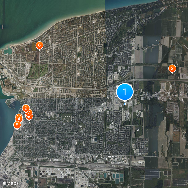 Lambton College Map