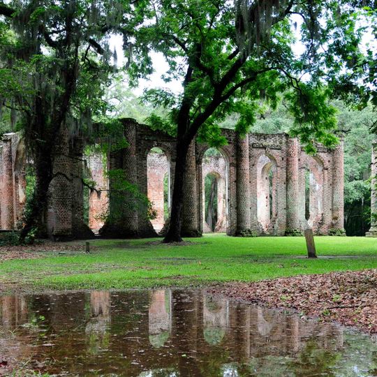 Old Sheldon Church Ruins