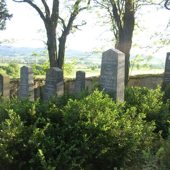 Jewish cemetery in Prčice