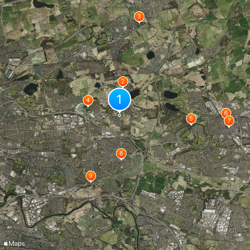 Easterhouse Map