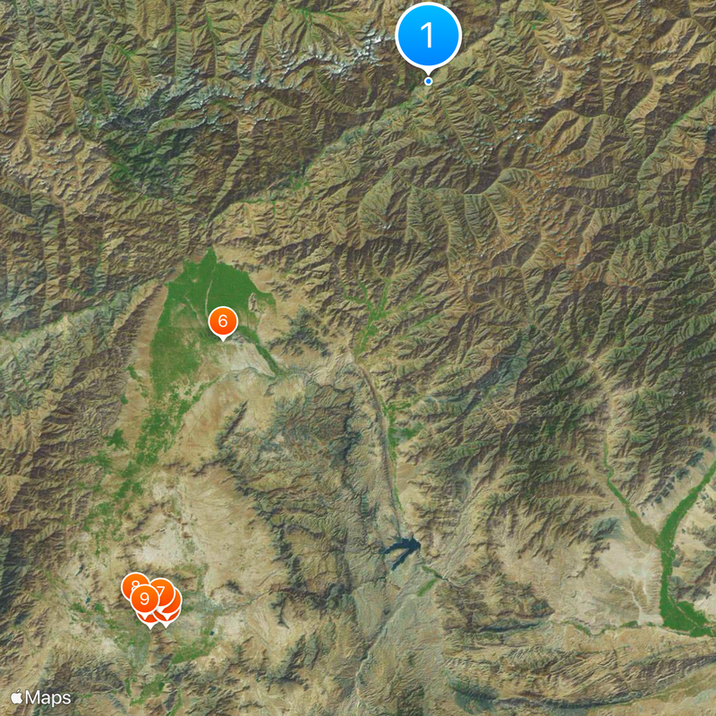 Panjshir Province Map