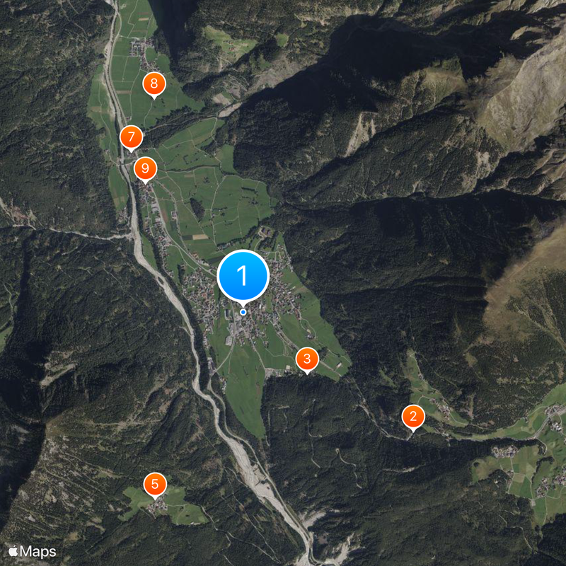 Ötztal Map