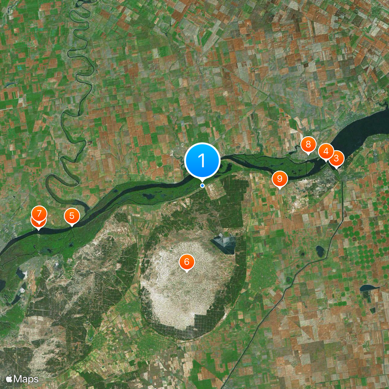 Krynky Map