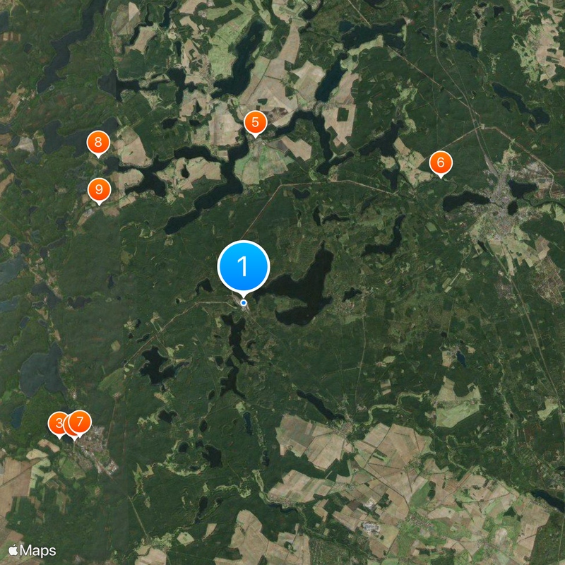 Rheinsberg Nuclear Power Plant Map