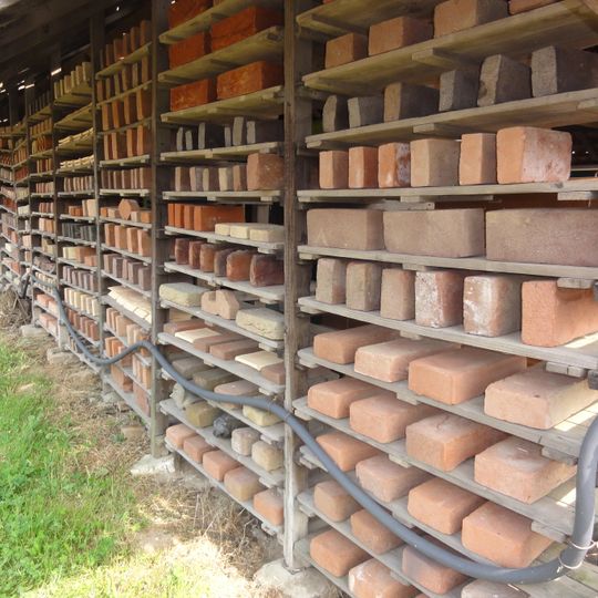 Steenbakkerij Randwijk: droogschuur