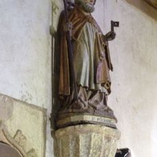 Statue de saint Pierre (Loguivy-Plougras)
