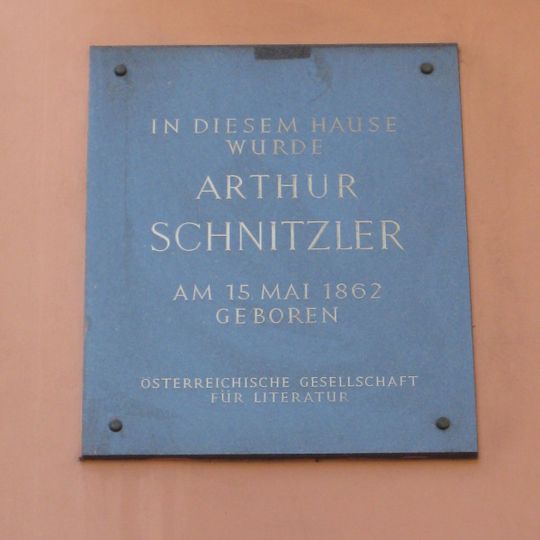 Arthur Schnitzler - Gedenktafel