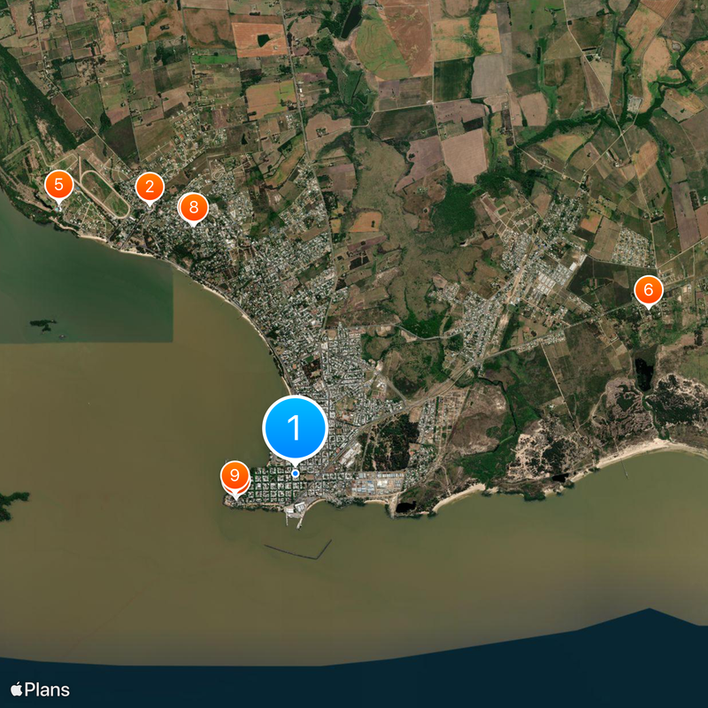 Colonia del Sacramento Mapa