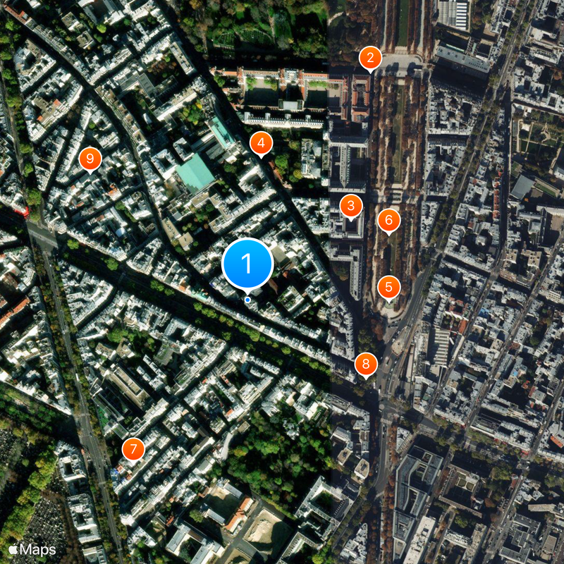 École alsacienne Map