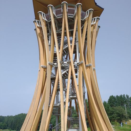 Observation tower in Stańczyki