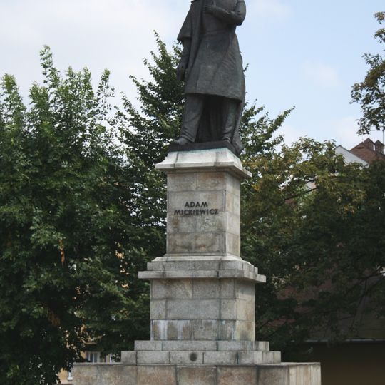 Adam Mickiewicz Monument in Rzeszów