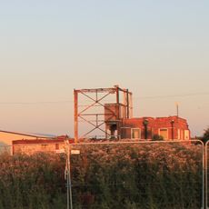 Two Storey Pillbox Inside Hangar At Grid Ref. Sk 61541 36022
