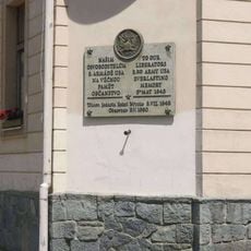 Pomník osvobození na náměstí v Nýrsku