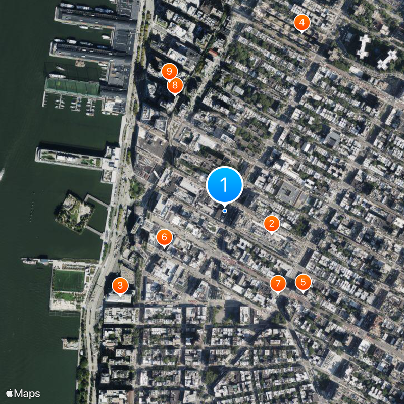 Chelsea Market Kaart