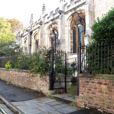 Wall, Railings And Lamp Standards Approximately 3 Metres North Of St Olaves Church
