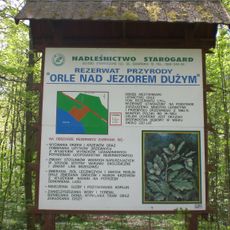 Nature reserve Orle nad Jeziorem Dużym