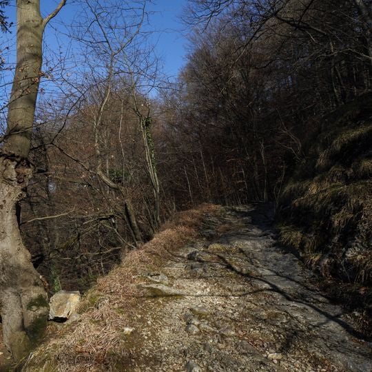 Altweg oberhalb der Badlgalerie
