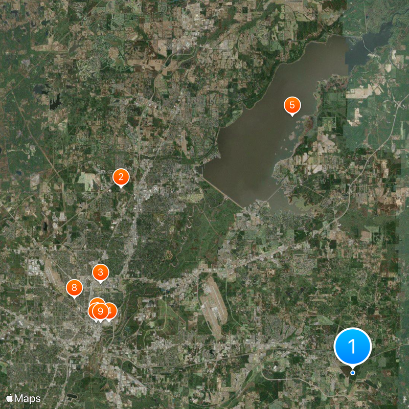 Condado de Rankin Mapa