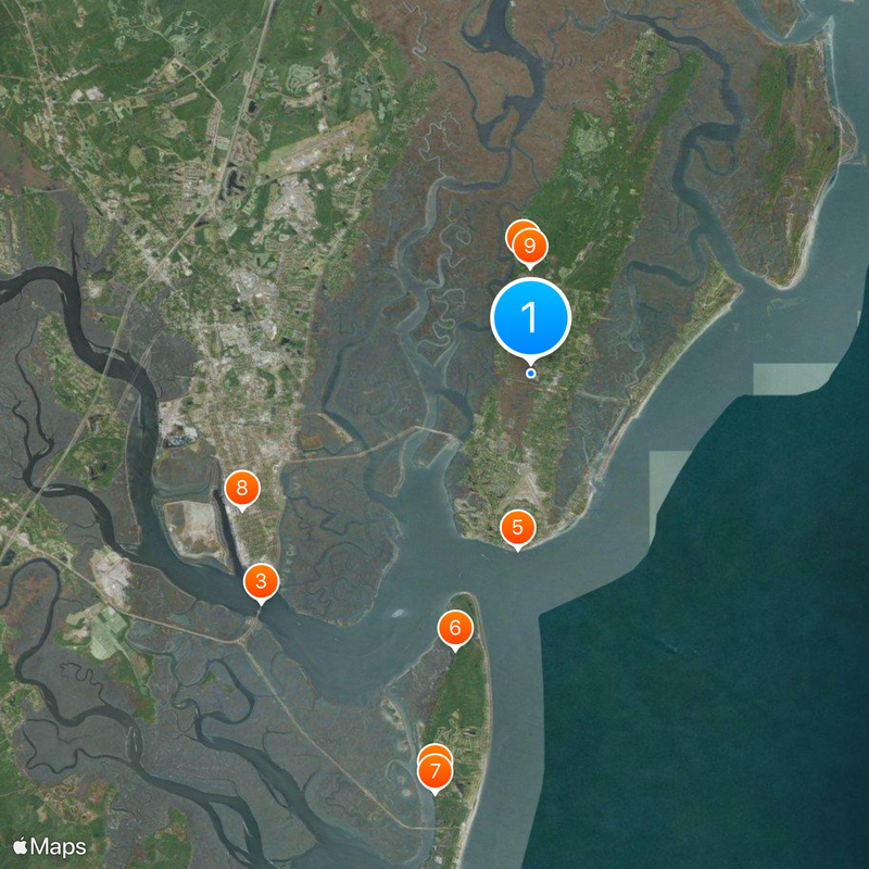 Igbo Landing Historic Site Mappa