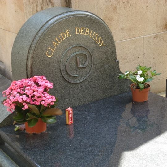 Grave of Claude Debussy