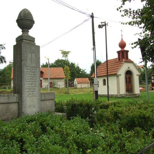 World War I memorial in Hatě
