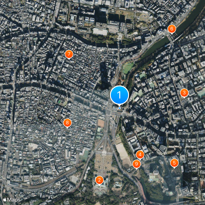 Yotsuya Station Map
