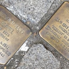 Stolperstein à la mémoire de Heinrich Hans Reppel
