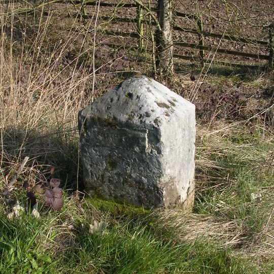 Milestone, Amersham Road; just N of turn to Over the Misbourne Road, opp start of old Amersham Road, N of railway bridge