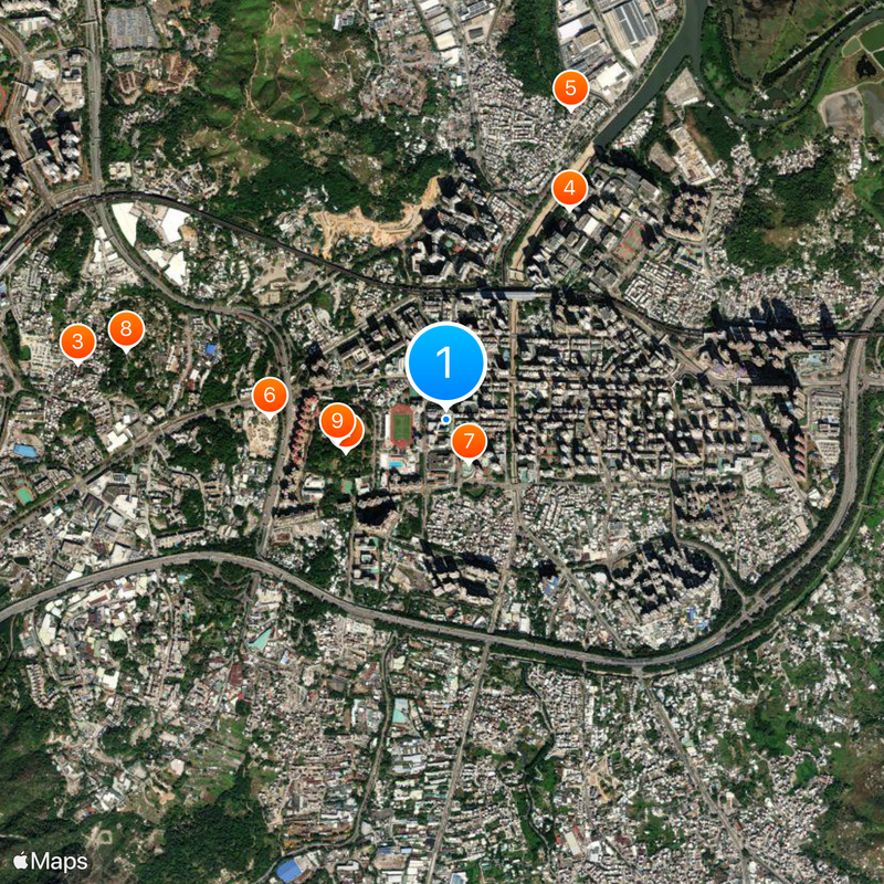 New Territories Heung Yee Kuk Yuen Long District Secondary School Map