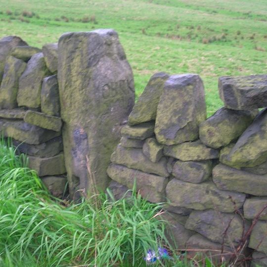 Milestone, Otley Road, just W of Heights Lane