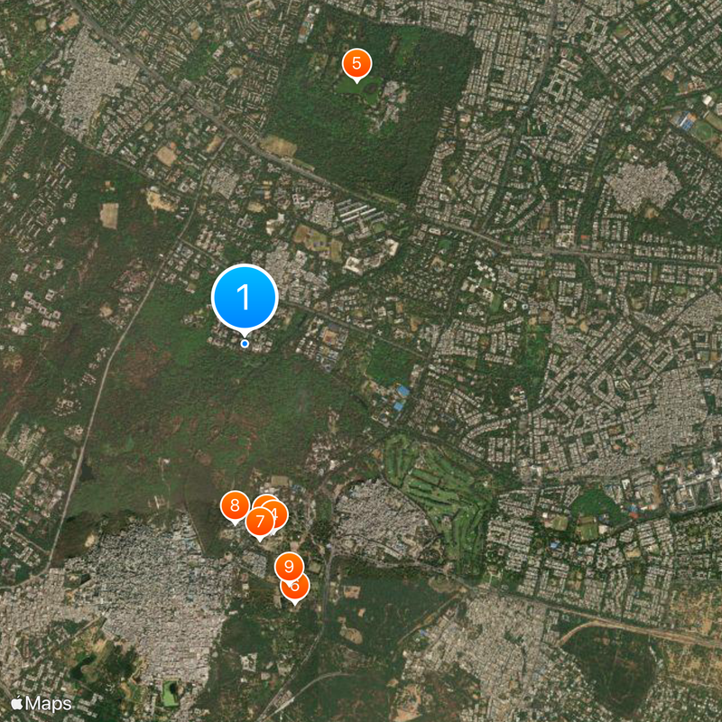 Indian Institute of Foreign Trade Map
