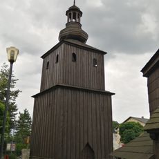 Saint George and the Assumption of Mary church belfry in Miasteczko Śląskie